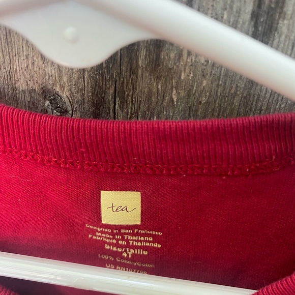 Tea long sleeved shirt size 4t - Picture 2 of 3